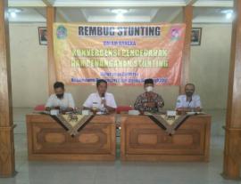 Rembuk Stunting, rencana kegiatan intervensi pencegahan dan penurunan stunting 